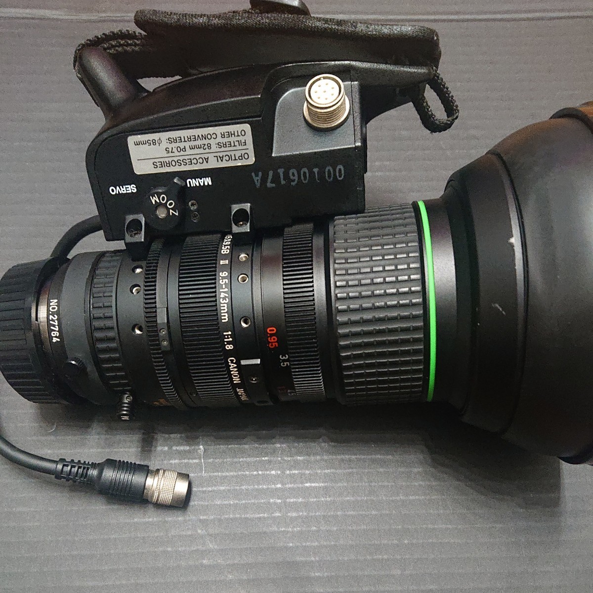 【ジャンク】 Canon キャノン TV Zoom Lens J15×9.5B4 KRS II PX12 CCD15X_画像2