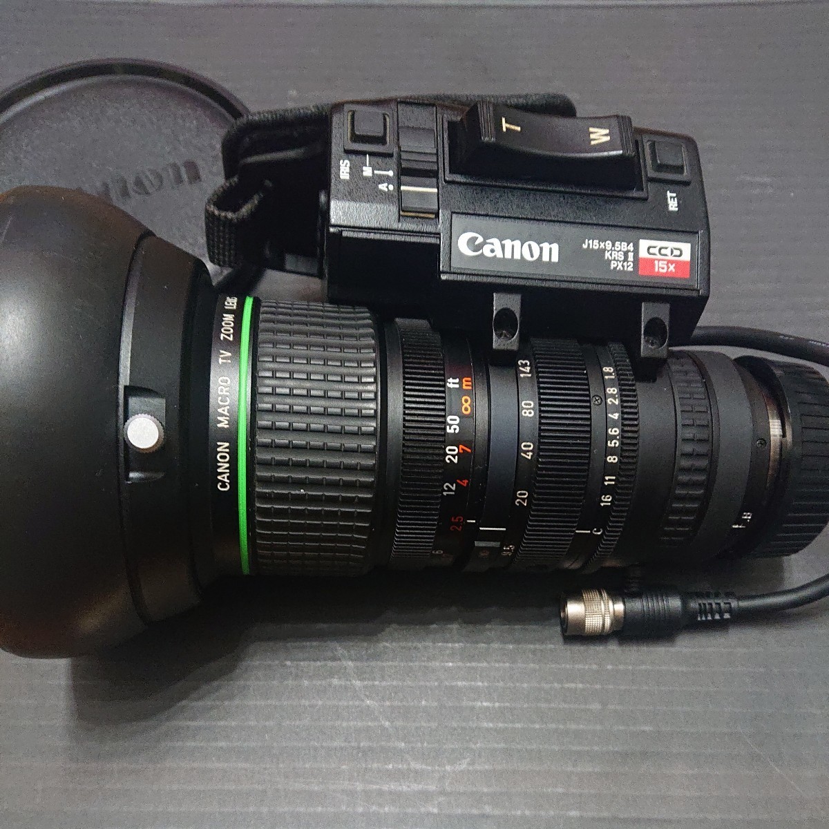 【ジャンク】 Canon キャノン TV Zoom Lens J15×9.5B4 KRS II PX12 CCD15X_画像1