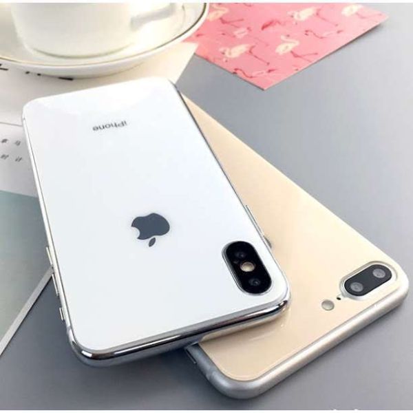 s91【iphone12　ホワイト】 背面保護ガラスフィルム アイフォン 裏側 アップルロゴ リンゴ リペア 修理 背面割れ　ガラス割れ　_画像4