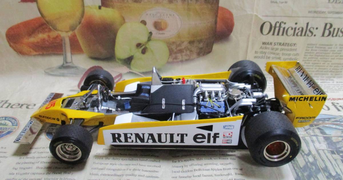 ★激レア★EXOTO*1/18*1980 Renault RE-20 Turbo #15 1980 French GP*ルノー*F-1_画像8