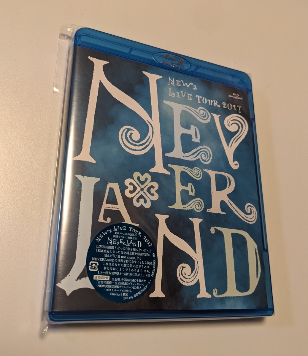 Blu-ray＊NEWS LIVE TOUR 2017 NEVERLAND - ミュージック