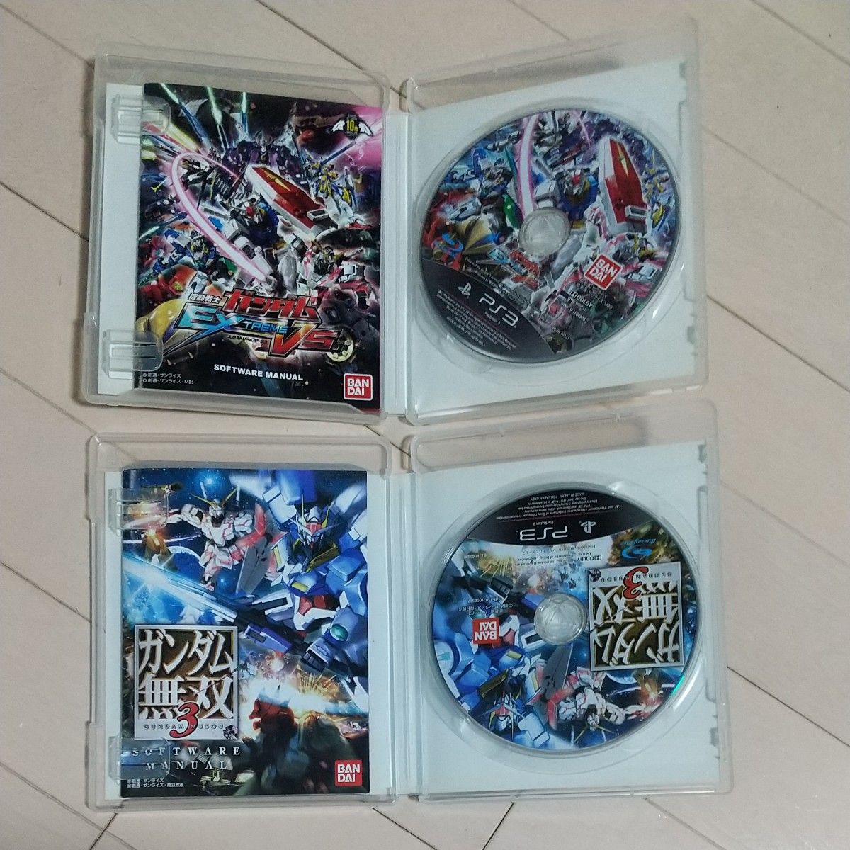 セット販売 PS3 機動戦士ガンダム EXTREME VS. FULL BOOST 無双3