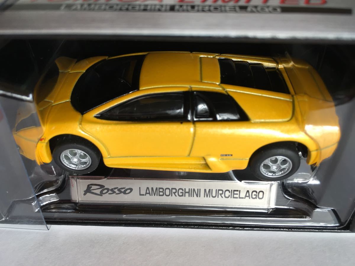 【 TOMICA LIMITED 0043 】 『 Rossoコラボレーションモデル LAMBORGHINI MURCIELAGO（シール開封・本体未使用美品 色違い2台セット）』_画像8