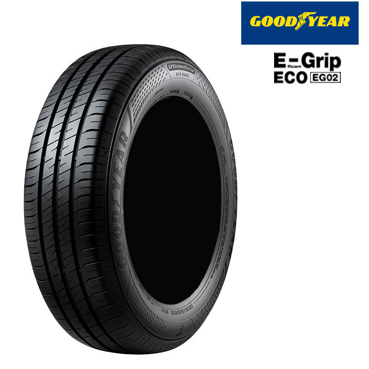 送料無料 グッドイヤー 低燃費タイヤ GOODYEAR EfficienGrip ECO EG02 185/55R15 82V 【2本セット 新品】_画像1