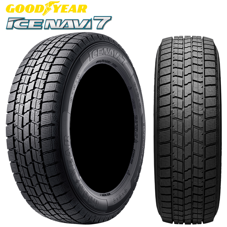 送料無料 グッドイヤー セダン ワゴン ミニバン コンパクト 軽自動車 GOODYEAR ICE NAVI 7 175/65R15 84Q 【2本セット 新品】_画像1