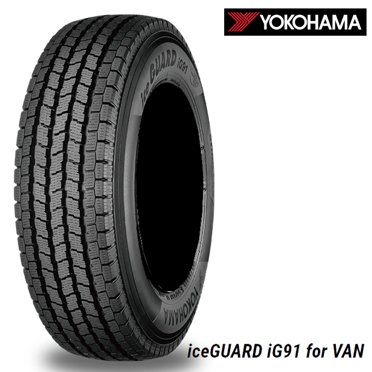 送料無料 ヨコハマ マッド＆スノー YOKOHAMA iceGUARD iG91 155/80R12 83/81 N 【2本セット 新品】_画像1