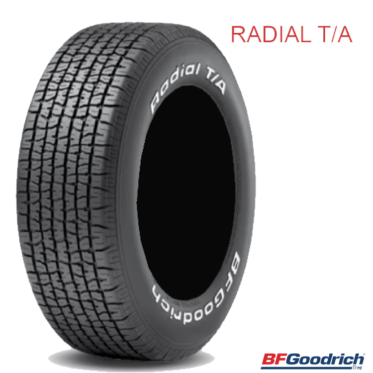 送料無料 ビーエフグッドリッチ 夏 サマータイヤ BFGoodrich Radial T/A P205/60R13 86S 【4本セット 新品】_画像1