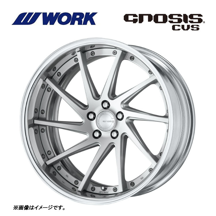 送料無料 ワーク GNOSIS CVS FULL REVERSE ディープコンケイブ DEEP RIM Wdisk 12J-19 -49~-61 5H-112 【1本 単品 新品】