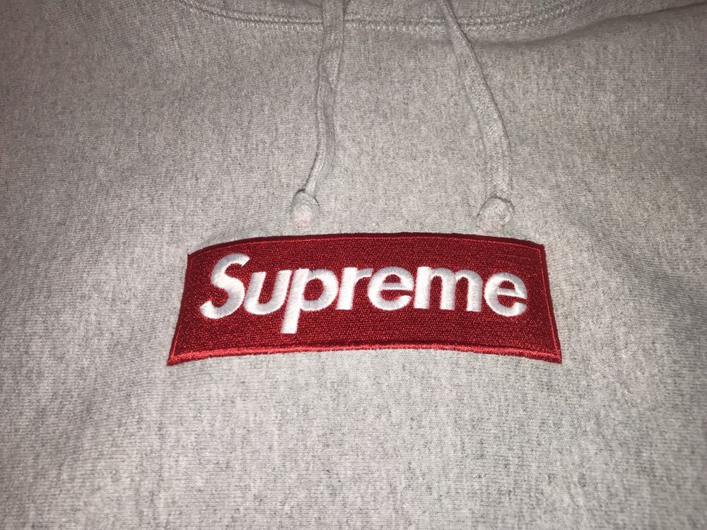 即決16aw supreme box logo hooded sweatshirt シュプリーム ボックスロゴスウェットパーカー