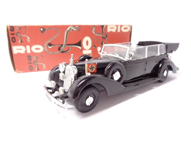 RIO 64 mercedes personale di Hitler 1942 rio Mercedes Benz personal hi tiger - exclusive use car ( box attaching ) postage extra 