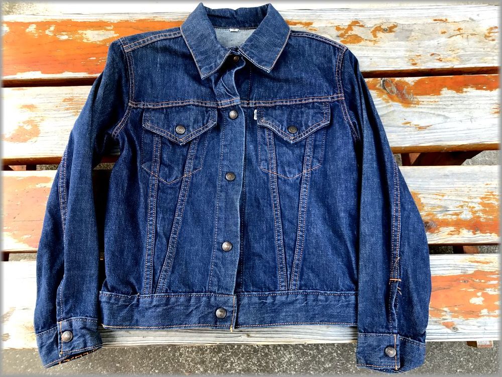 ☆リーバイス 白タグ ビッグE ビンテージ ジージャン size M 濃紺 