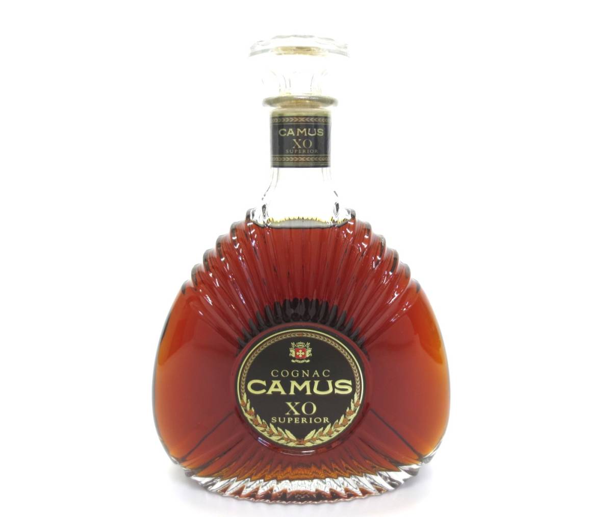 【1-156】CAMUS XO SUPERIOR COGNAC カミュ スペリオール コニャック 100cl 1000ml 1L 40% 箱付 未開栓 洋酒 古酒_画像2