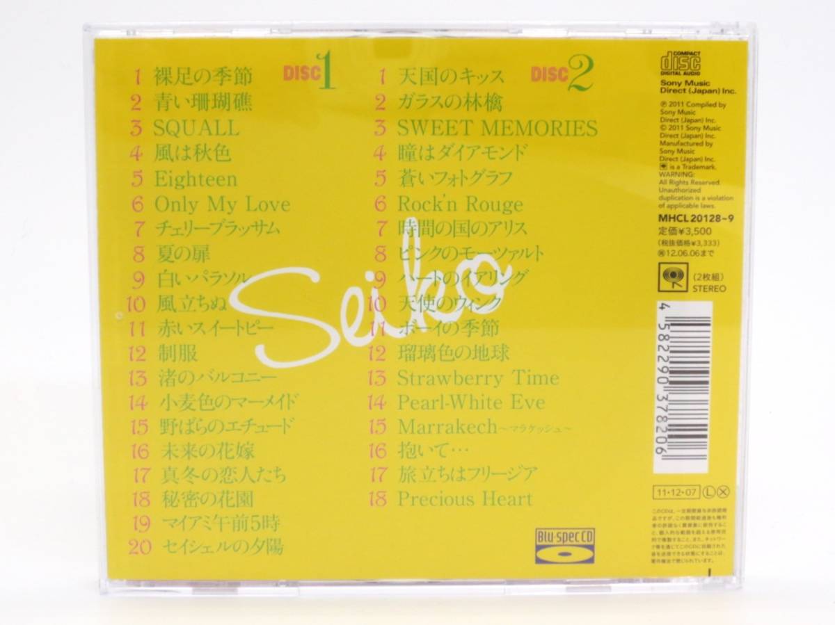【1-93】 松田聖子 SEIKO STORY 80's HITS COLLECTION CD2枚組ベスト 全38曲 _画像4
