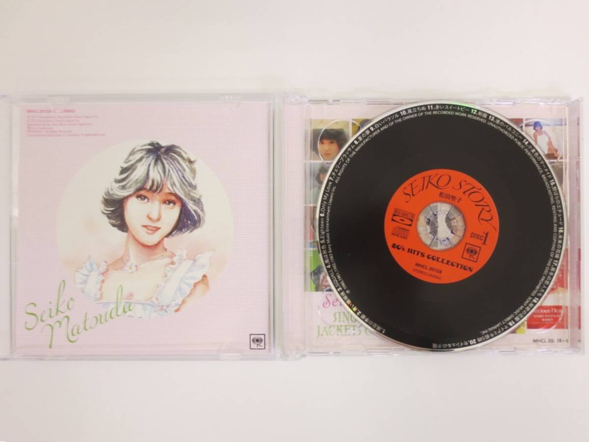 【1-93】 松田聖子 SEIKO STORY 80's HITS COLLECTION CD2枚組ベスト 全38曲 _画像2