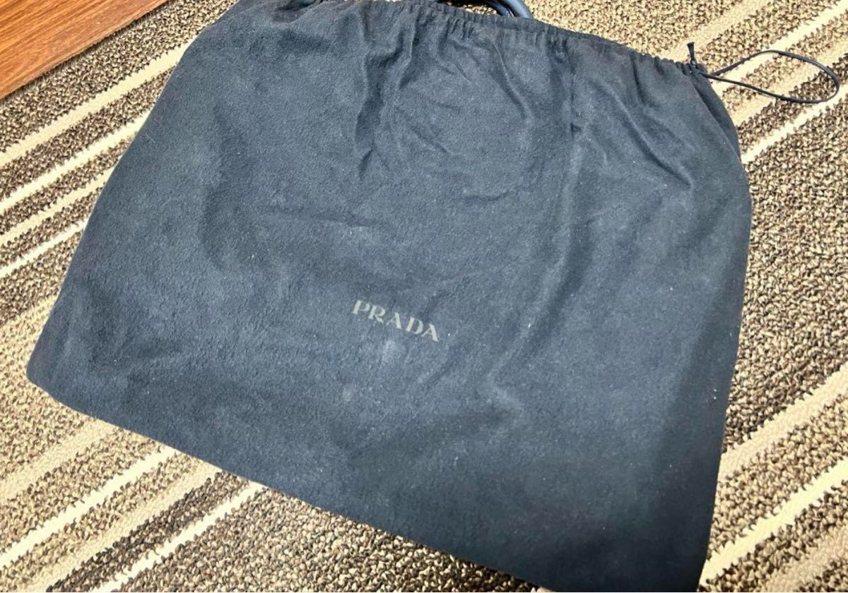 PRADA レザー トートバッグ　美品　直営店購入