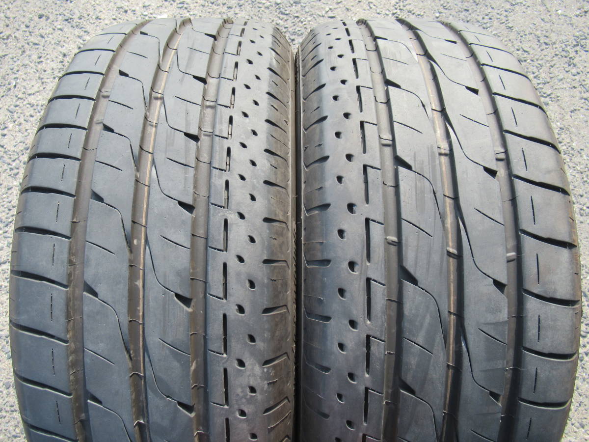 中古タイヤ☆225/55-17 225/55R17 ブリヂストン LUFT RVⅡ 4本セット 程度良好☆_画像1