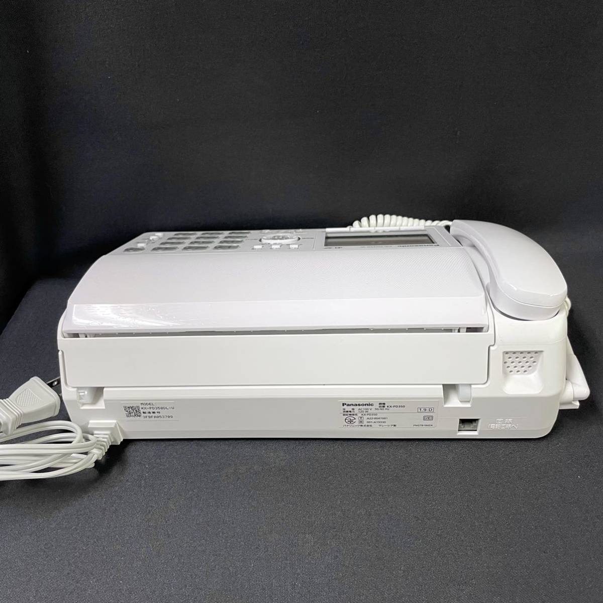 Panasonic パナソニック KX-PD350-W 新品インクフィルム付き Panasonic パナソニック KX-PD350-W 新品インクフィルム付き