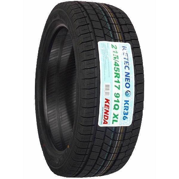 4本セット 215/45R17 2023年製 新品スタッドレスタイヤ KENDA KR36 送料無料 ケンダ 215/45/17_画像3