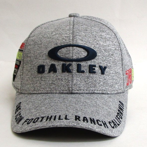 オークリー キャップ FOS901577-27B アスレチック グレー FIXED CAP FA 23.0★送料無料 OAKLEY フィックスド キャップ NEW ATHLETIC GRAY_画像2