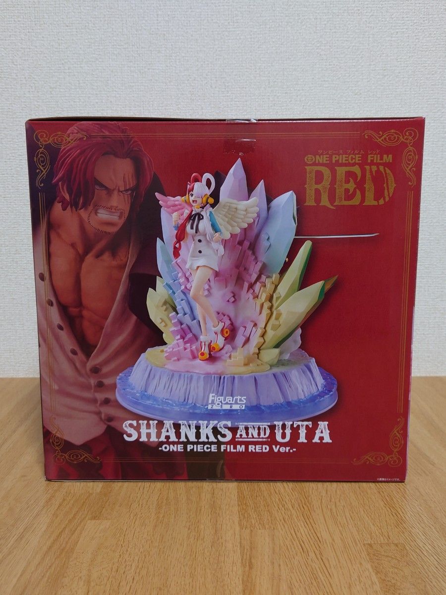 未開封品 ワンピース フィギュアーツZERO 超激戦 シャンクス&ウタ ONE PIECE FILM RED Ver. フィギュア