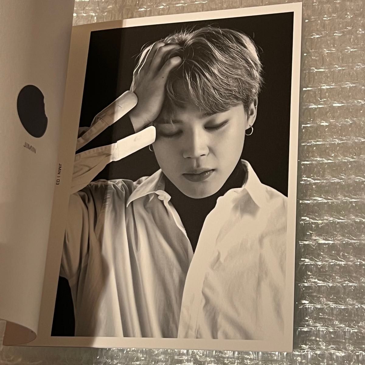 ジミン JIMIN BTS THE WINGS PHOTO BOOK postcard フォトブック ポストカード フェイスフォト