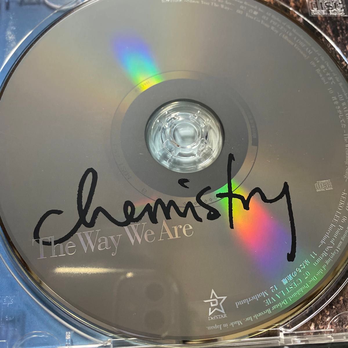 CHEMISTRY／ THE WAY WE ARE  ヒット曲「PIECES OF A DREAM」収録　全12曲セル版　　　　⑦