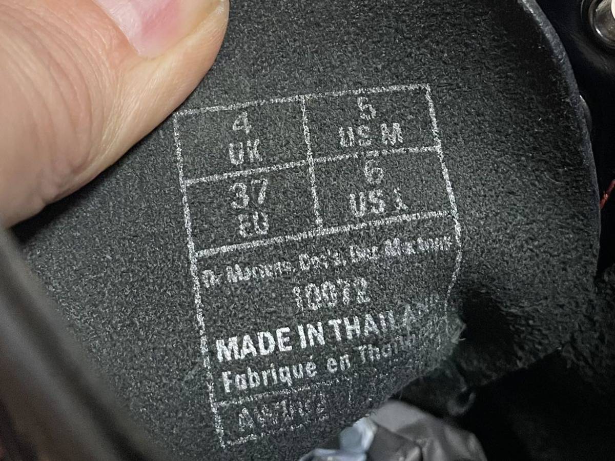 Dr Martens ドクターマーチン 8ホールレザー ブーツ UK4黒_画像5