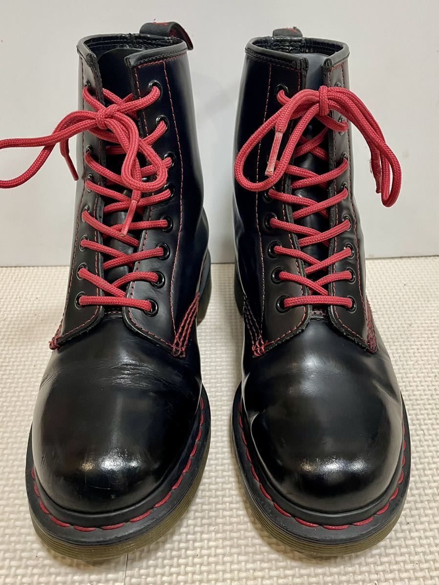 Dr Martens ドクターマーチン 8ホールレザー ブーツ UK4黒_画像3