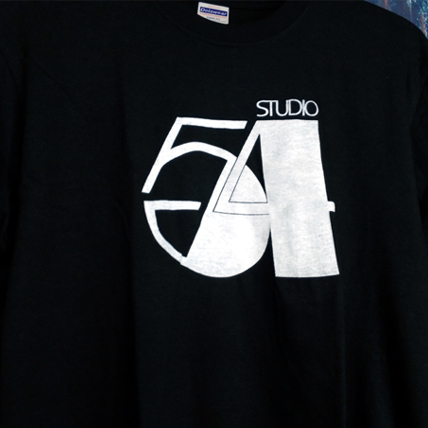 送込 Studio 54 NY Manhattan 半袖Tシャツ 黒色 XLサイズ の画像2