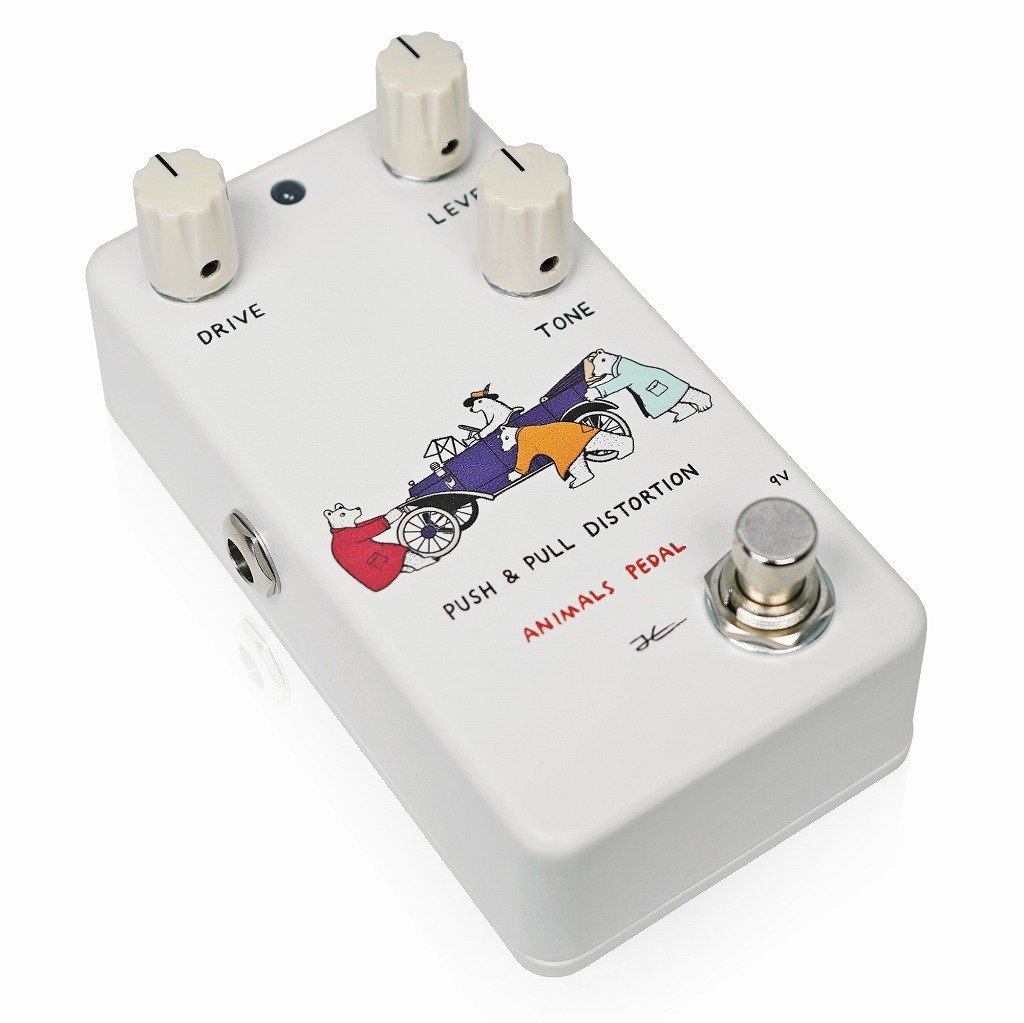 最落無し! Animals Pedal　PUSH & PULL DISTORTION　/ a43991　ブラウンサウンドを基本とした ディストーション　1円_画像3