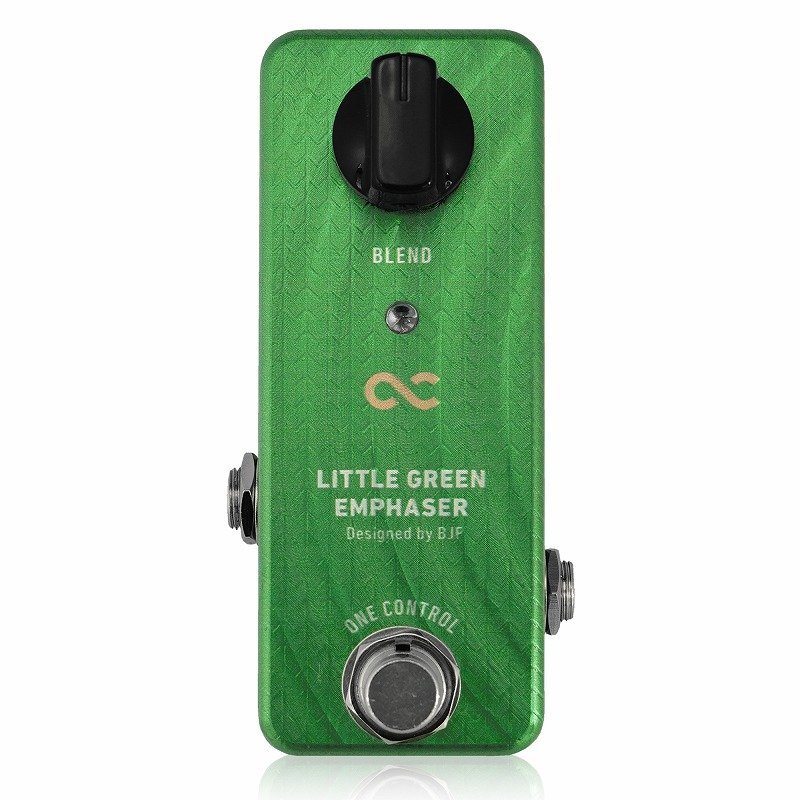 最落無し! One Control　LITTLE GREEN EMPHASER　/ a43839　音に奥行きと存在感を与えるブーストペダル！　1円_画像1