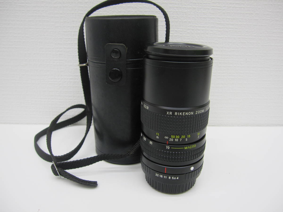 カメラ祭 レンズ祭 東芝 リコー XR RIKENON ZOOM 1:4 70~150mm 52mm SL-1A 自宅保管品 ケース付 カメラ レンズ ジャンク_レンズ祭、開催中です！