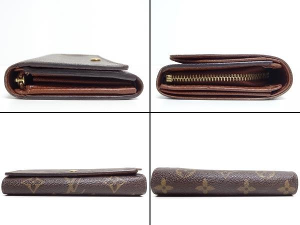 ルイヴィトン モノグラム ポルトモネ ビエトレゾール M61730 折り財布 LOUIS VUITTON ☆P_画像3