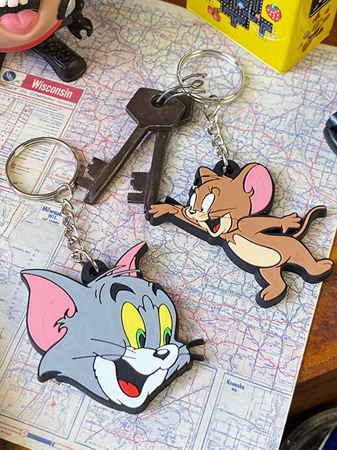 Держатель Tom и Jerry Rubber Key (2 штуки) ■ Американские разные товары