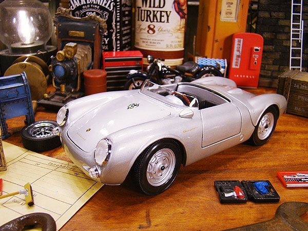  Porsche 550A Spider die-cast minicar 1/18 scale american miscellaneous goods America miscellaneous goods 