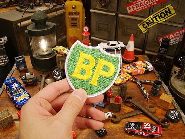 BP　レーシングワッペン アメリカン雑貨 アメリカ雑貨 おしゃれ_画像2