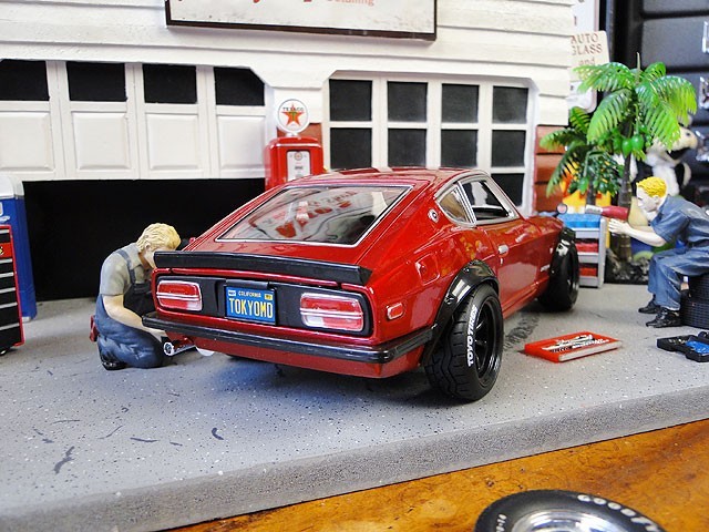  Maisto 1971 year Datsun 240Z Daiki .s minicar 1/18 scale ( red ) America miscellaneous goods american miscellaneous goods 