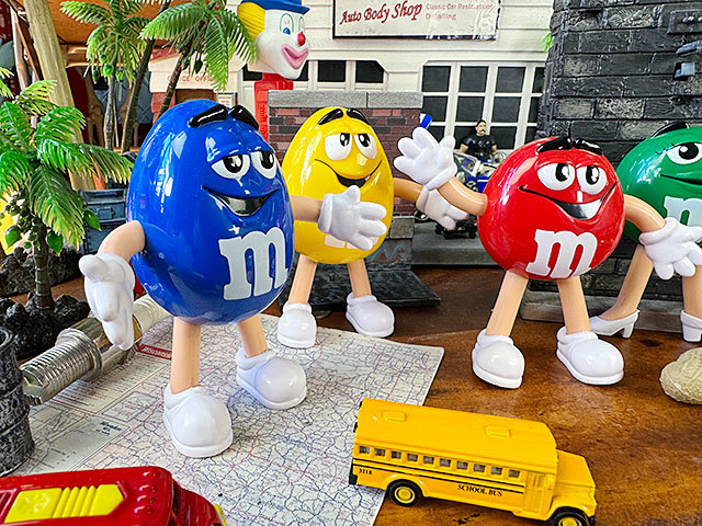 m&m's　ベンダブルドール　（4体セット）　エムアンドエムズ　フィギュア ■ アメリカン雑貨 アメリカ雑貨_画像5