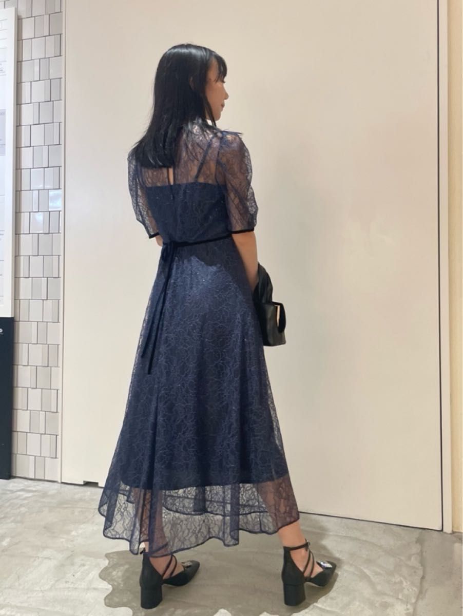 新品未使用】FRAY I.D フレイアイディ ワンピース/結婚式 新品未使用】FRAY I.D フレイアイディ ワンピース/結婚式