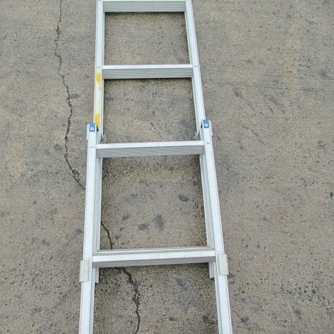  Aichi *Q82 two ream ladder 12 step flexible ladder .. heights work scaffold direct receipt limitation secondhand goods #K24013004