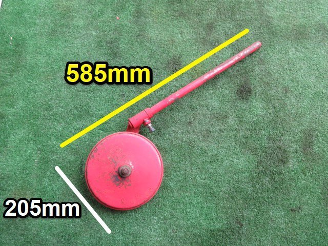 茨城 尾輪 管理機 耕運機 補助車輪 アタッチメント ロータリー 部品 作業機 取付け パーツ ■2124011907_画像2