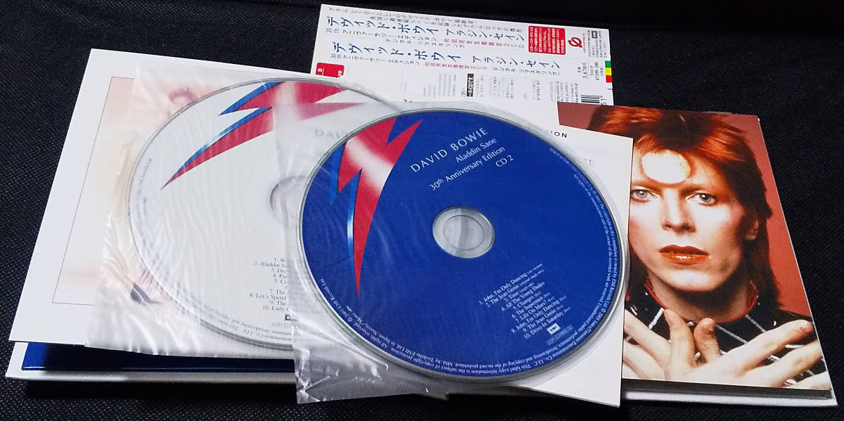 David Bowie - [帯付] Aladdin Sane 国内盤 Remastered CD 30th Anniversary 2CD Edition EMI - TOCP-67199-200 デビッド・ボウイー 2003年_画像7