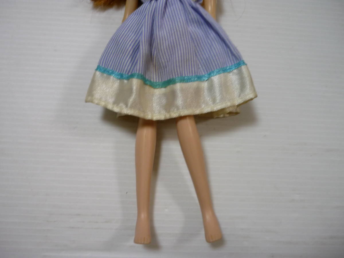 [L管02]人形 リカちゃん 洋服 青 ワンピース リカちゃん人形 ドール タカラトミー 着せ替え人形の画像3
