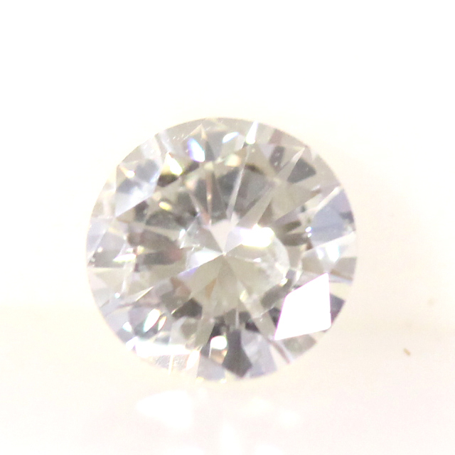 美品 天然ダイヤモンド ルース 0.260ct J SI2 FAIR 中央宝研 ソーティング付き 0.2ct ラウンド ダイヤ ルース_画像1