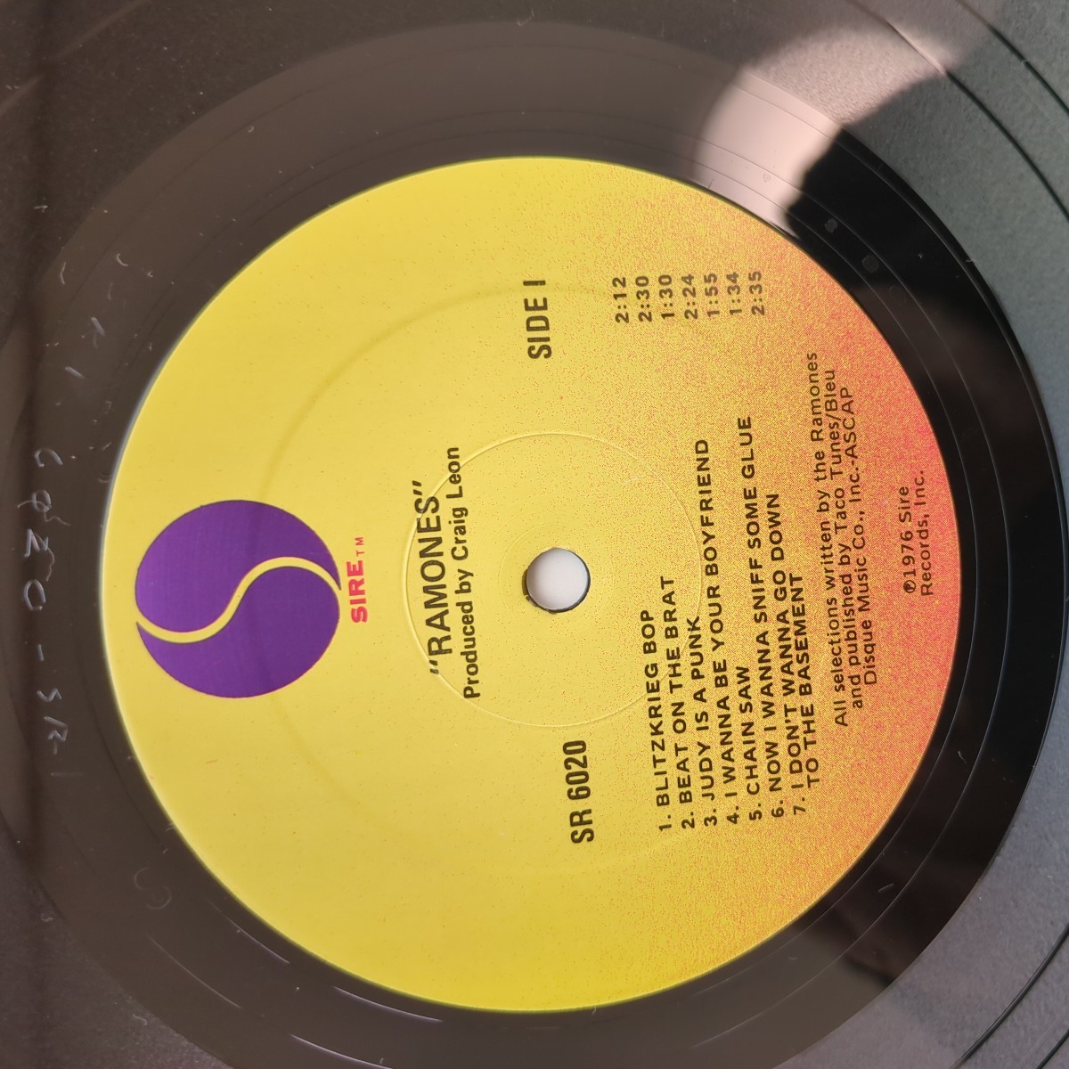  US no barcode Ramones ラモーンズ ラモーンズの激情 analog record レコード LP アナログ vinyl_画像4