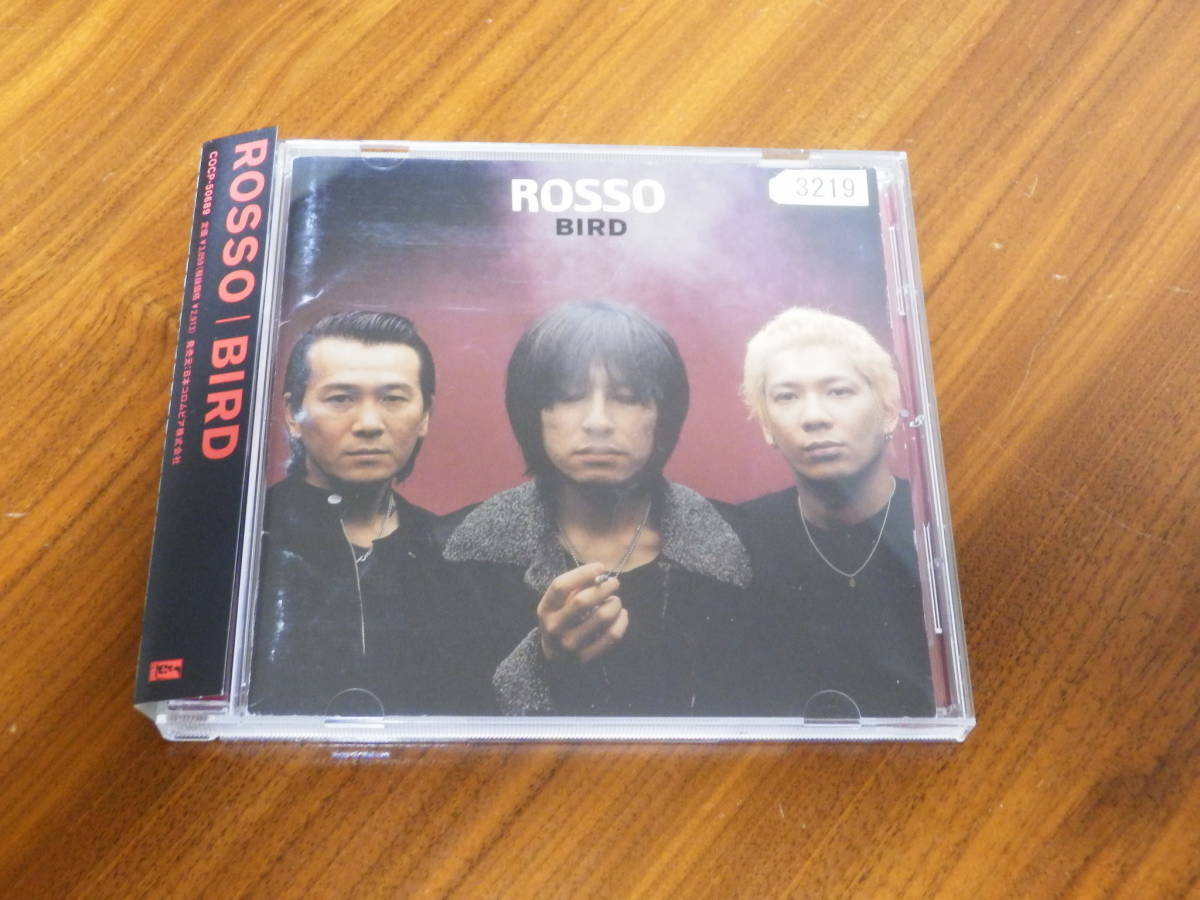 ROSSO CD「BIRD」チバユウスケ The Birthday バースデイ thee michelle gun elephant 照井利幸 ロッソ シャロン 帯あり_画像1