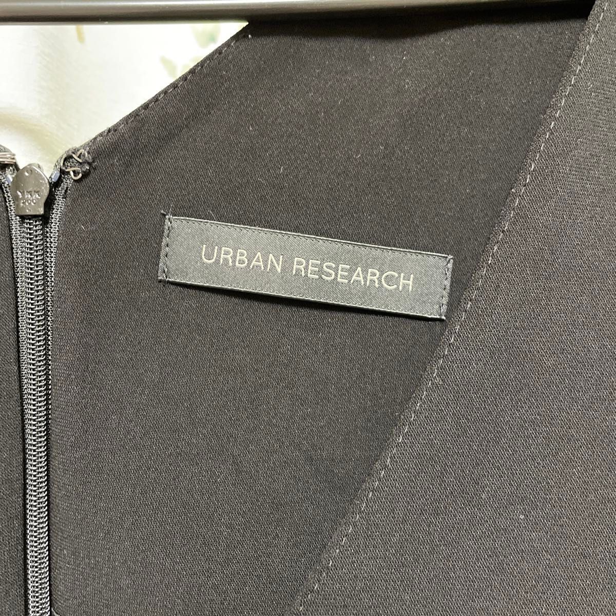 urban research アーバンリサーチ　Vネック　ジャンパーワンピース　入学式　フォーマル　