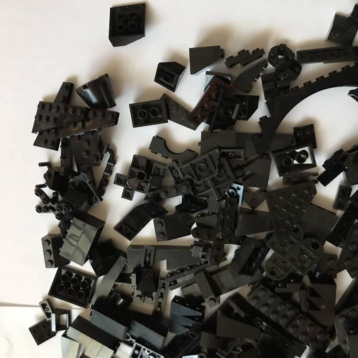 LEGO レゴ パーツ 黒 バラ まとめ大量_画像6