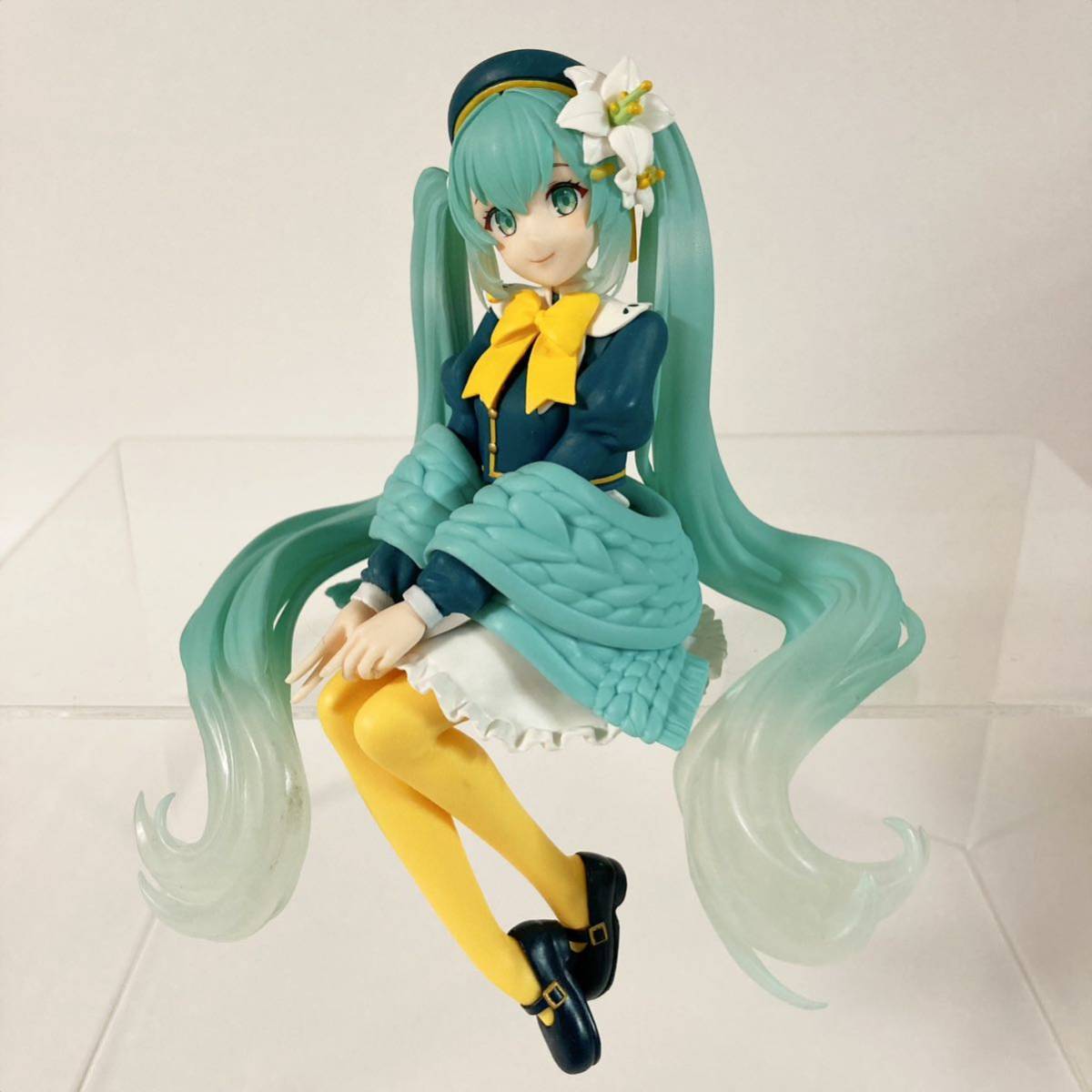 【美品】初音ミク ぬーどるストッパー フィギュア リリー Hatsune Miku Noodle Stopper Figure Flower Fairy Lily ver. FuRyu VOCALOID_画像6