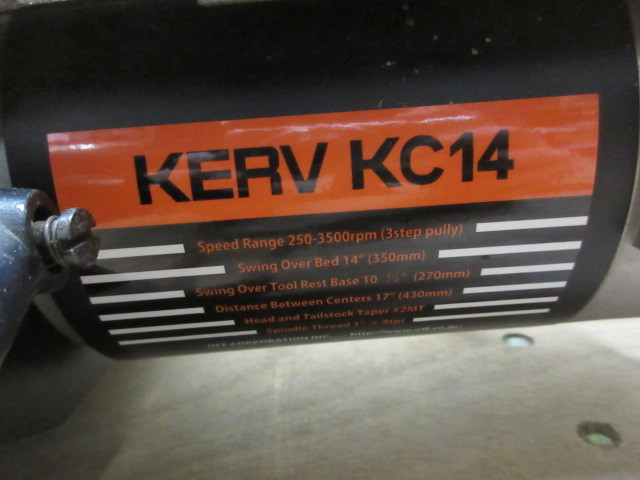 C757○KERV□KC-14□木工旋盤□中古品□コンパクトレース□KC-14 C757○KERV□KC-14□木工旋盤□中古品□コンパクトレース□KC-14